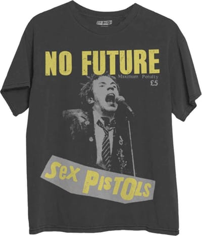 Sex Pistols - No Future Heren T-shirt - S - Zwart