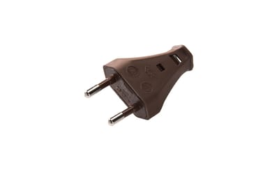 Martin Kaiser Eurostekker 2,5 Amp met knijpverbinding Bruin - 852/br [100 stuks]
