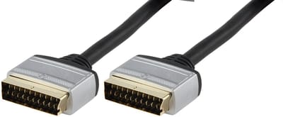 HQ Audio / Video Scart Kabel 2.50 M