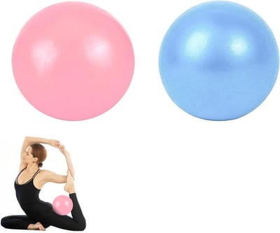 Set van 4 Pilates Ballen - Antislip en Zacht, Ideaal voor Buikspieren, Schouders en Balanstraining, Geschikt voor Yoga en Thuisfitness