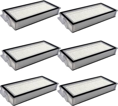 Accessoires geschikt voor Roborock Q7 Max en Q7 Max + Plus - HEPA-filter - Accessoires - Reserveonderdelen (6 stuks)