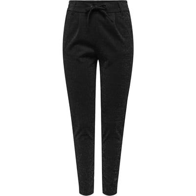 Only Dames Chino Broek regular/straight Zwart S/32 Volwassenen