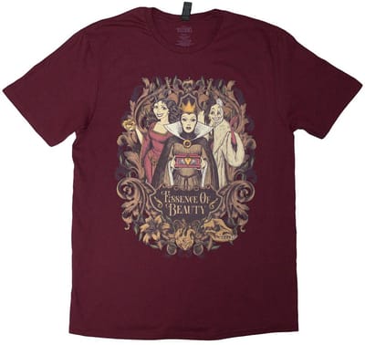 Disney - Essence Of Beauty Heren T-shirt - S - Rood