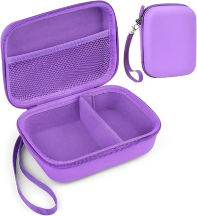 Kindercamera Tas Geschikt voor Digitale Camera's - Opbergdoos voor Accessoires, Geheugenkaarten en Kabels voor Interactieve Speelgoedcamera's