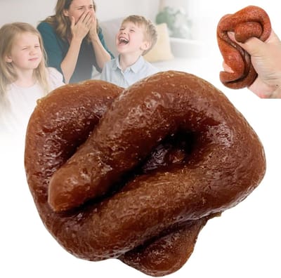 Realistische Neppoop Schertsartikel - Grappige Grap voor Vrienden, Kantoor en Feestjes, Perfect voor Aprilgrappen en Verjaardagen