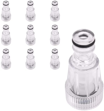 Dailygoods - Hogedruk waterinlaatfilternippelaansluiting - 10 stuks - Efficiëntie verhogend - 3/4 inch - Voor hogedrukreinigers - Zorgt voor schoon wa...