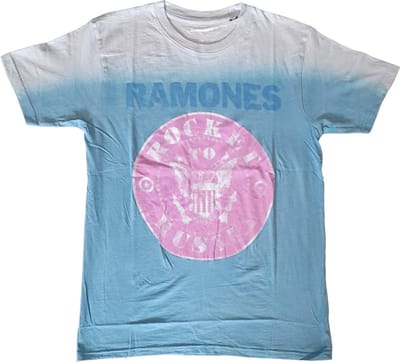 Ramones - Rocket To Russia Heren T-shirt - S - Blauw