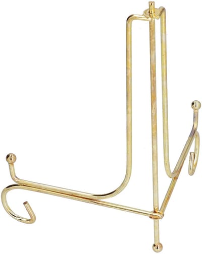 Dailygoods- Klokstandaard Stijlvol - Wandbeugel - Multifunctioneel - Ijzeren Beugel - 21,6x17,3cm - Modern Huisdecor