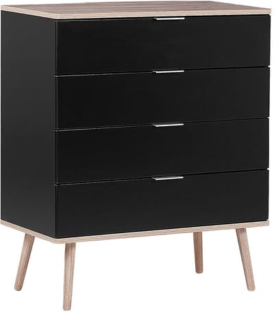 WALPI - Commode - Zwart - MDF