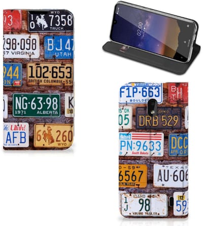 Nokia 2.2 Stand Case Kentekenplaten