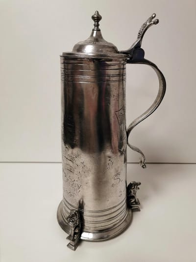 Schenkkan - Kurz edeltin - 36cm.