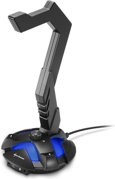 Sharkoon X-Rest 7.1 - USB - Zwart