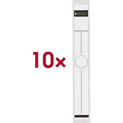 LEITZ rugetiketten, voor hangordners, rugbreedte 50 mm, zelfklevend, 10 stuks