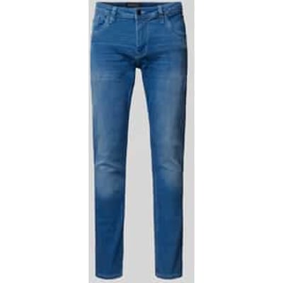 Straight fit jeans van katoenmix, model 'AEDAN'