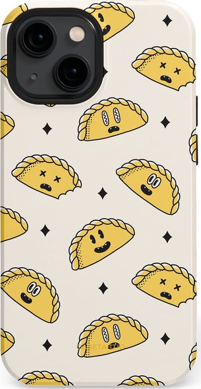 Casetastic Hoesje Geschikt voor Apple iPhone 13 Mini Magsafe - Stijlvolle Beschermende Duo-layer Case - Pastei gerei