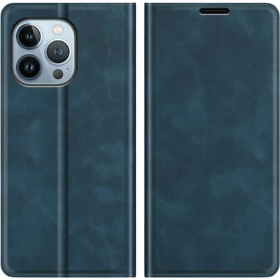 Just in Case iPhone 14 Pro Portemonnee Hoesje Blauw