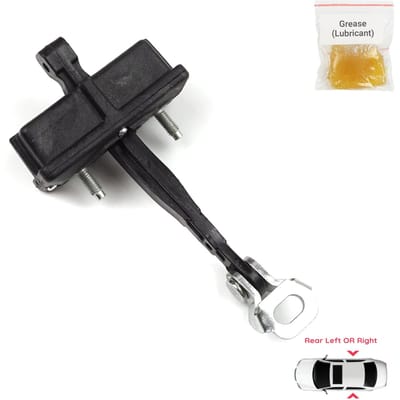 BDP1300 Butée de Porte Arrière Limiteur de Sangle de Retenue pour Fiat Panda MK4 312 319 519 2011-2023 Fourgon Hayon 52022104