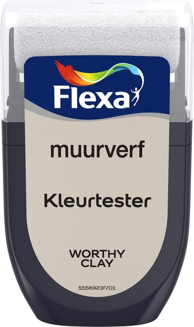 Flexa - Kleurtester Muurverf - Worthy Clay - Mengverf - 30 Ml