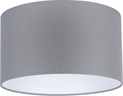 Uniqq Lampenkap stoffen grijs Ø 35 cm – 20 cm hoog