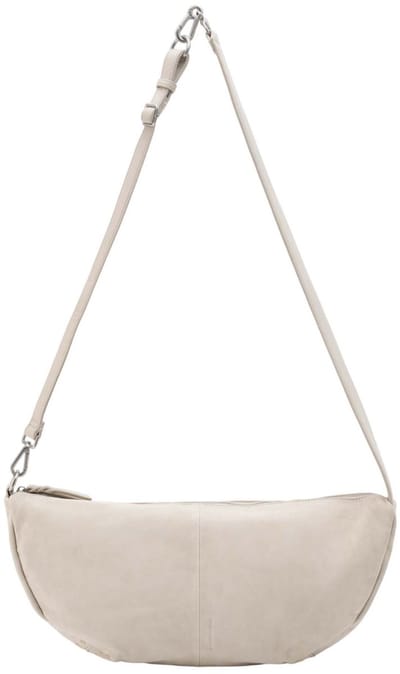 FREDsBRUDER Leren schoudertas Counting Stars Crossbag Beige crème