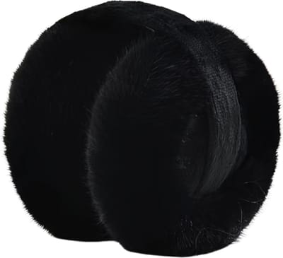 Livano Oorwarmers - Oorverwarmers - Earmuffs - Ear Warmers - Dames - Heren - Volwassenen - Winter - Dames - Zwart