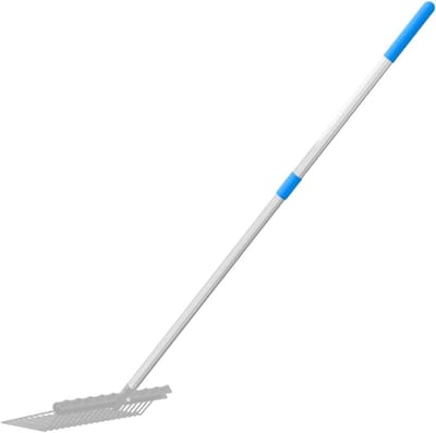 Hooivork Handvat - Telescopisch Handvat - Boerderij Werk - Verstelbare Lengte - 70-123 cm - Zilver