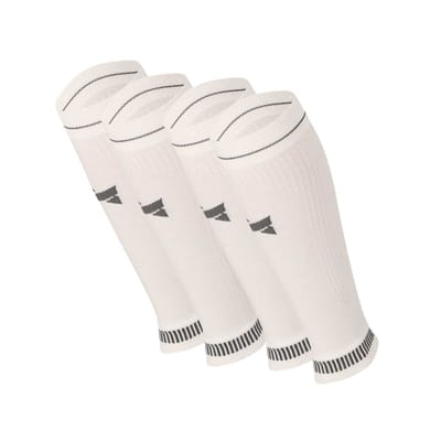 Compressie calf sleeve - Unisex - 4-Pack - Multi Wit - 35/38