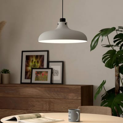EGLO Matlock Hanglamp - E27 - Ø 38 cm - Grijs|Zwart - Staal