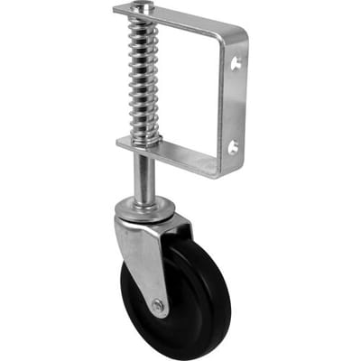 Fixman Hekwiel met veer - zwenkwiel - Ø 100 mm - maximale belasting 57 kg