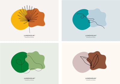 Lundholm Wenskaarten set blanco 32 stuks - kaartjes om te versturen A6 formaat - kaartenset kaartjes blanco - verjaardagskaart volwassenen