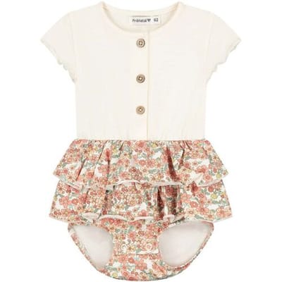 Prénatal baby body Dark Off-White 56 dames