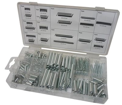 Yato YT-06875 - Assortimentsdoos - 200 stuks - Druk- en Trekveren