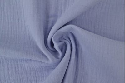 10 meter mousseline stof - Lavendel - 135cm breed