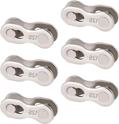 Kettingslot Roestvrij Staal - Fiets Ketting Slot - Fiets Beveiligen - 12 Versnellingen - 1706 g - Zilver