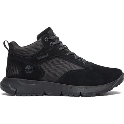 Timberland Voyager Park Mid Lace Up Sneaker Black Suede Maat: 41 | Sneakers Outlet | Heren | Zwart