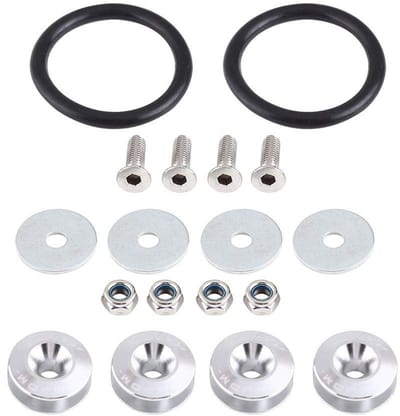 Dailygoods- Sluitring Aluminiumlegering - Bevestigingsset - Motorruimte - Schroef - O-ringen - Eenvoudige installatie - 4 Stuks