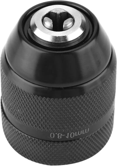 Allecta - Snelspanboorhouder 3/8 inch voor handboormachine - Metaal - Boorhouder adapter - Elektrische boor accessoire - Boorhouder 0,8 mm - 10 mm