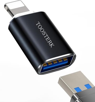 OTG-adapter USB 3.0 – Gegevensoverdracht, U-schijf, muis- en toetsenbordconverter – zwart