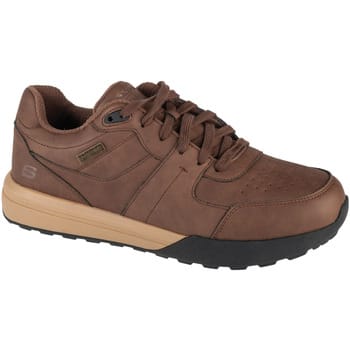 Skechers heren veterschoenen bruin - Maat 42 - Extra comfort - Memory Foam