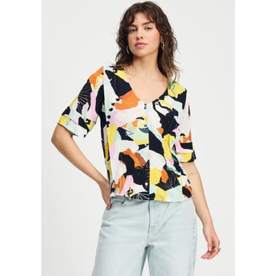 POM Amsterdam Blouse - Paradise Maat: 36 | Blouses Outlet | Dames | Zwart