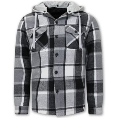 Houthakkers Vest met Capuchon - Zwart