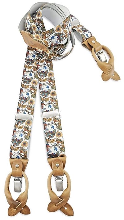 Sir Redman - Bretels - bretels Bohemian Summer - wit / geel / blauw / rood