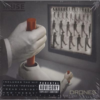 CD MUSE - Drones 0825646121250 Warner Bros. Re 2015 Europa Rock Gebruikt