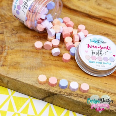 Waxzegel melts Pastels 1