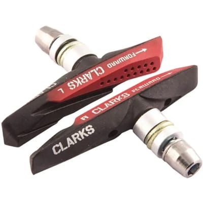 Clarks - Fietsvremblok V-brake - 70mm - Hoge Kwaliteit - Waterafvoerende Constructie