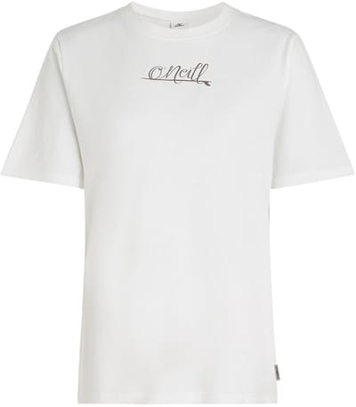 O´neill Essentials Script T-shirt Met Korte Mouwen Wit S Vrouw
