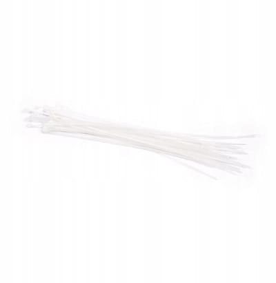 Witte Kabelbinders Rits 150x3,6 mm - 100 Stuks