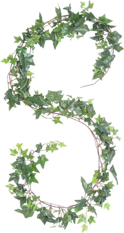 Mica Decorations klimop Hedera - hangplant/slinger - 180 cm - groen - Kunstplanten decoratie