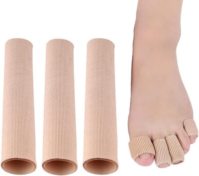 Zachte snijdbare teenkussens voor optimale teenbescherming tegen eelt en likdoorns - 5 stuks, 3,0 x 15 cm