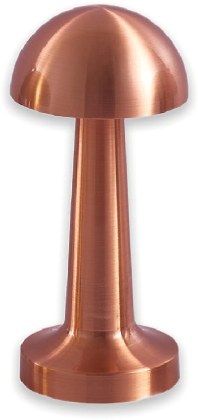 Luxus Europe - Tafellamp Touch Julie Rosé - Draadloze LED Tafellamp Binnen - USB-C Oplaadbaar - Touchbediening - Dimbaar - 3 Lichtkleuren